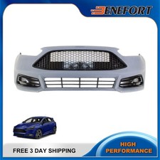 New Complete Front Bumper Cover & Grille Kit For 2015-2018 Ford Focus ST picture