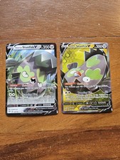 Pokémon Lot Of 2 Galarian Stunfisk V 128/189 And 184/189 Full Art  picture