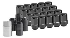 2020-2026 Chevrolet Corvette Lug Nut & Wheel Lock Package Black Genuine OEM GM picture