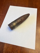 WWII WW2 US Military 40mm  Trench Art Paperweight  Vintage picture