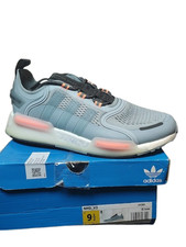 Adidas NMD V3 Magic Grey Beam Orange GX2085 Men Size 9.5 Brand New Damaged Box picture