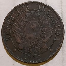 Argentina - 1890 2 Centavos  Federal Republic (1861-date) picture