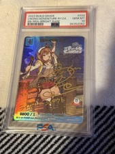 Signed BUILD DIVIDE Atelier Ryza BB-RAA-032BR BR Ryza FOIL - PSA 10 picture