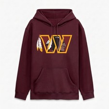 NEW Washington Redskins Wicking Football Pullover Hoodie - Size S to 5XL picture