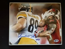 Vance McDonald Pittsburgh Steelers Signed NFL Football Photo BAS Authenticated picture