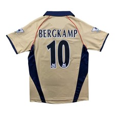 Bergkamp Arsenal 2001/02 Away Jersey Retro Shirt - Men’s Sizes -  New picture