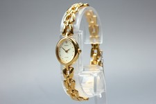 [Exc+5] Vintage SEIKO Tisse 1F20-5200 17mm Gold Quartz Women's Watch From Japan picture