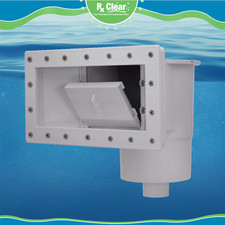 Rx Clear WideMouth Thru-Wall Skimmer for Above Ground Swimming Pools - Grey picture
