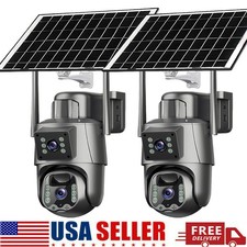 2x Camaras De Seguridad Para Exterior Solar WIFI Inalambrica Con Vision Nocturna picture
