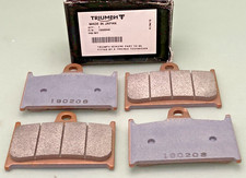 NEW GENUINE TRIUMPH T2020245 BRAKE PADS SET OF 4 picture