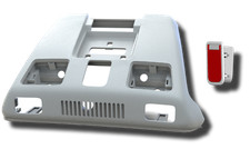 Domelight Replacements - MB R129 - with SOS Button - Light Gray picture