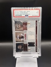 2010 Panini Absolute Memorabilia Team Trios Materials Wade/James/Bosh PSA 7 Pop2 picture