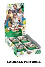 2026 Topps Chrome Tennis Hobby Box SEALED CASE 12 Boxes NEW PRESALE picture