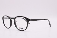 NEW FILA VFI531 COL. 0700 BLACK GUNMETAL AUTHENTIC EYEGLASSES 50-20 picture