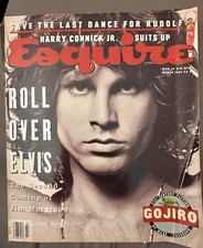 Jim Morrison • March 1991 ESQUIRE MAGAZINE vintage • Harry Connick Jr picture