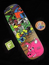 SIGNED Marc McKee Barnyard Mike Vallely Prime World Skateboard Deck AUTOGRAPHED picture