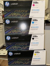 HP 508A 4-Pack Original LaserJet Toner Cartridge CF360A-CF363A picture