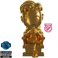 Youtooz Fortnite EE Exclusive Gold Midas Vinyl Figure w/ Glider Code LE 333 picture