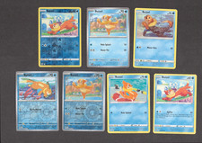 Buizel Pokemon Card Collection Set of 7 English Cards Reverse Holo Water Type picture