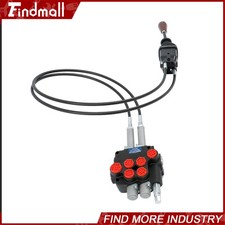 Findmall Hydraulic Remote Control Valve 2Spool 21GPM Easy Installation Kit picture