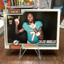 2026 Topps Flagship Football Gold Mirror Variation Case Hit SSP Caleb Douglas picture