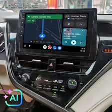 8 Core Android 15 CarPlay AI Stereo Radio GPS Navi BT For Toyota Camry 2021-2024 picture