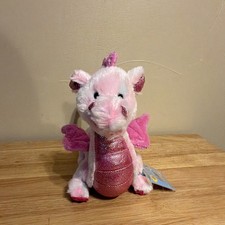 GANZ Webkinz Whimsy Dragon Plush HM156 Vintage 2003 Retired Sealed Code picture