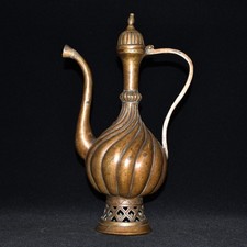 Antique Pure Copper Screw Pot picture