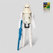 Vintage Star Wars Glasslite Brazil Snowtrooper Hoth Complete Blue Rifle Rare picture