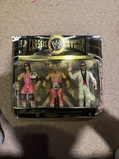 Jakks Pacific WWE Classic Superstars The Hart Foundation 3 Pack MOC picture