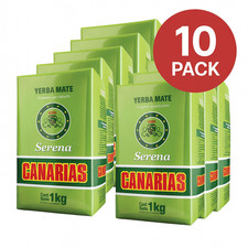 10 Pack Canarias Serena Yerba Mate Total 10 KG – 22 LBS – picture