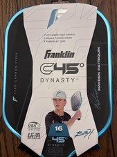 Franklin C45 Dynasty 16mm Carbon Fiber Pickleball Paddle Hayden Patriquin picture