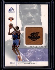 2001-02 Upper Deck Hardcourt UD Game Floor Latrell Sprewell New York Knicks #LS picture