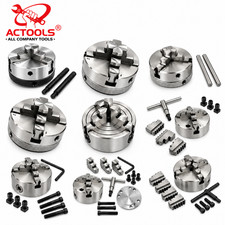 ACTOOLS Lathe Chucks Self Centering and Independent 50mm/65mm/70mm/80mm/100mm picture