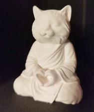 cat buddha statue picture