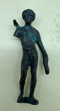 Roman god  Figure Bronze Antique Look Handmade Vintage Roman Spqr APOLO picture
