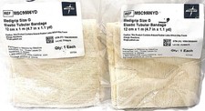 NWOB Medline Medigrip Elastic Tubular Bandage MSC9504YD;3.4 in x 1.1 yd; 2 Packs picture