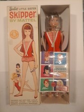 Vintage 1960's Barbies Little Sister SKIPPER DOLL Original w/ Box 0950 BRAND NEW picture