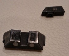 Glock OEM Night Sights – Front AL2 & Rear MH3 Tritium Set (Factory Steel) picture