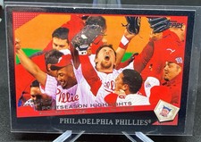 2009 Topps - Postseason Highlights Philadelphia Phillies #278 Black /58 Card picture