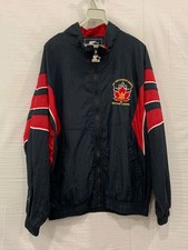Vintage 90s Starter Maccabi Canada Jacket 15th Maccabiah Games 1997 Rare L/G#162 picture