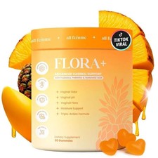 ALL FEMME Flora+ Vaginal Probiotic Gummies 30 Count pH Balance Women's Support picture