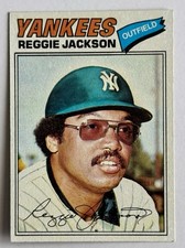 Topps 1977 Topps Base Set #10 Reggie Jackson New York Yankees Baseball MLB picture