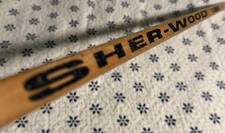 Vintage Sher-Wood 5030 Iceman Wooden Hockey Stick Right Handq picture