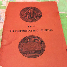 The Electropathic Guide 1899 Quack Medicine Antique Book picture