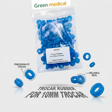 100PC Trocar Rubber 10mm Laparoscopic Laparoscopy Endoscopy Best Instruments picture