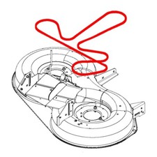 V-Belt Blade Drive for HUSQVARNA (2018 onwards) TC 138, 138M, 138L, 139T, 238T picture
