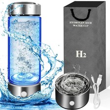 2026 Upgraded Hydrogen Water Bottle, 2400 Hydrogen Water Bottle Generator, Hydro picture