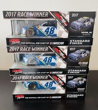 2017 JIMMIE JOHNSON #48 LOWES DOVER, TEXAS, BRISTOL (3) RACED WINS SIGNED 1/24’s picture