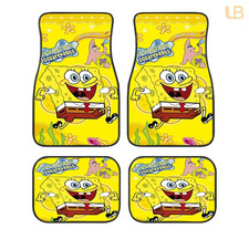 Funny Spongebob Cartoon Theme Car Floor Mats Car Accessories picture